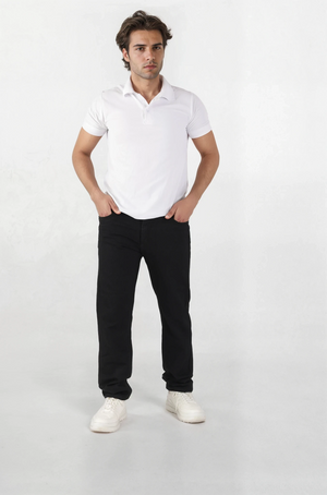 Black Jeans For Men Straight Fit
