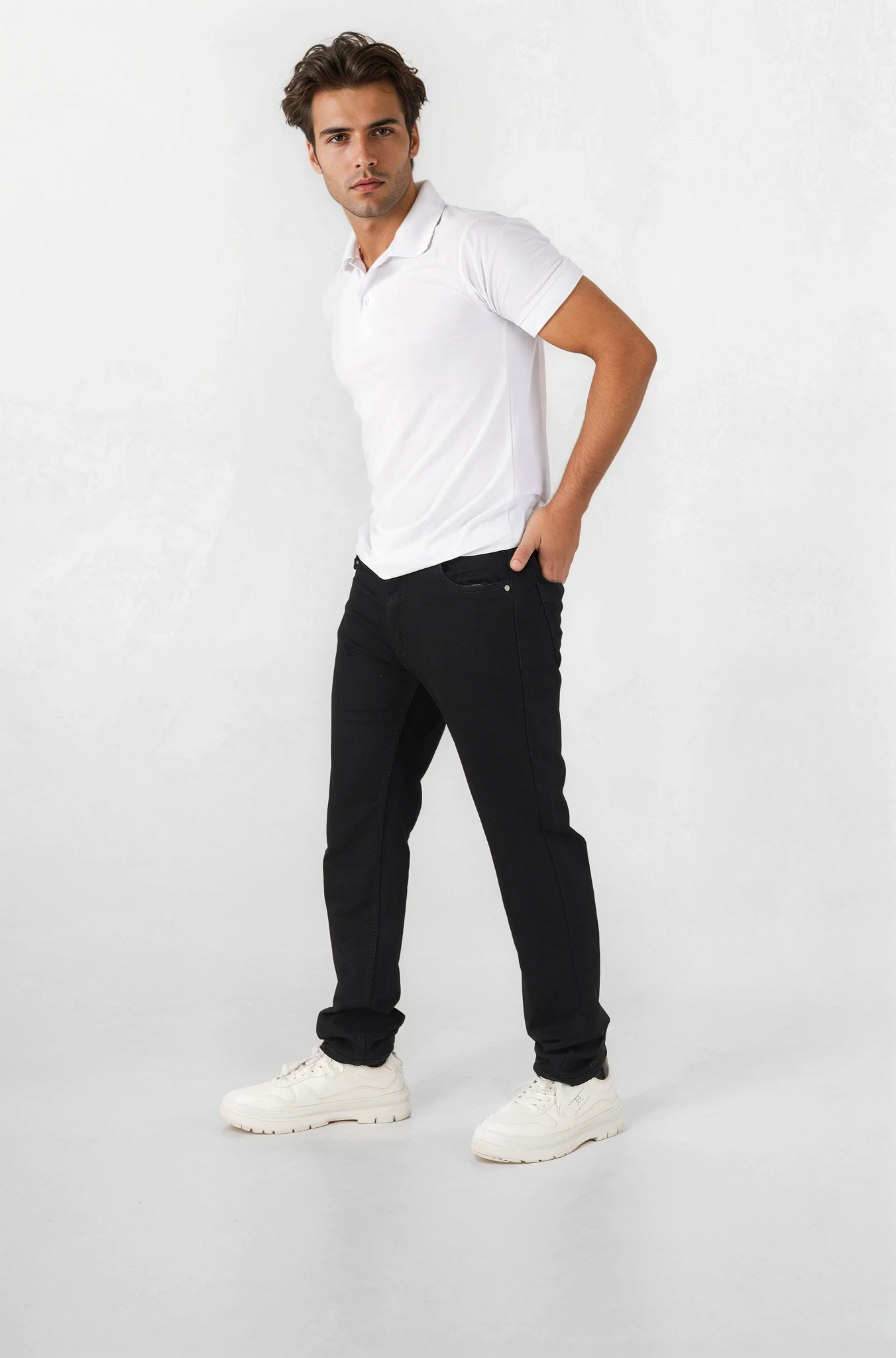 Black Jeans For Men Straight Fit