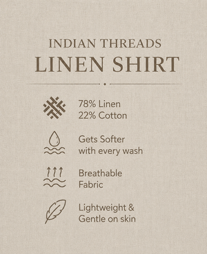 green stand collar linen shirt