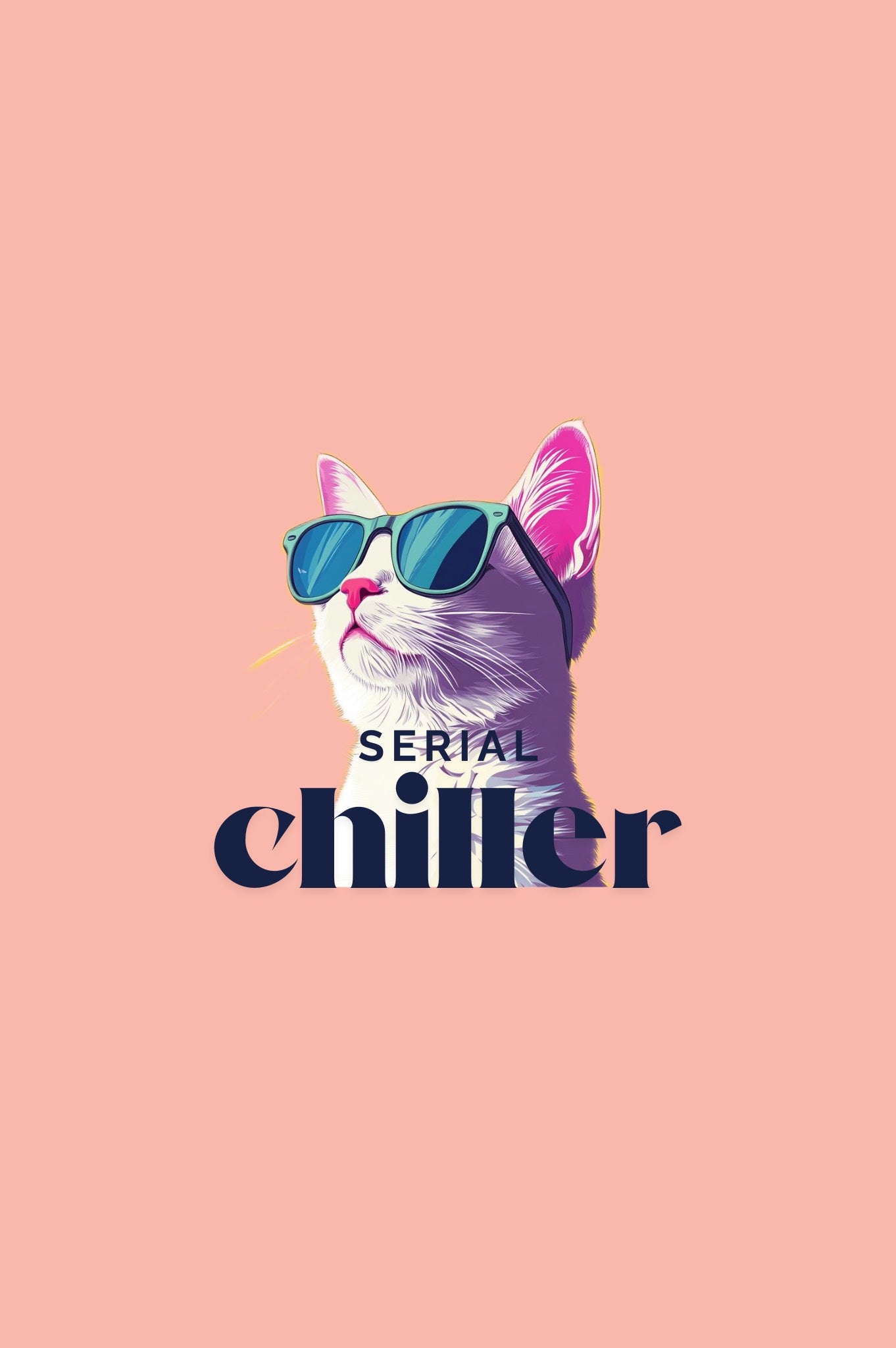 Oversized Tshirt Serial Chiller Dusty Rose