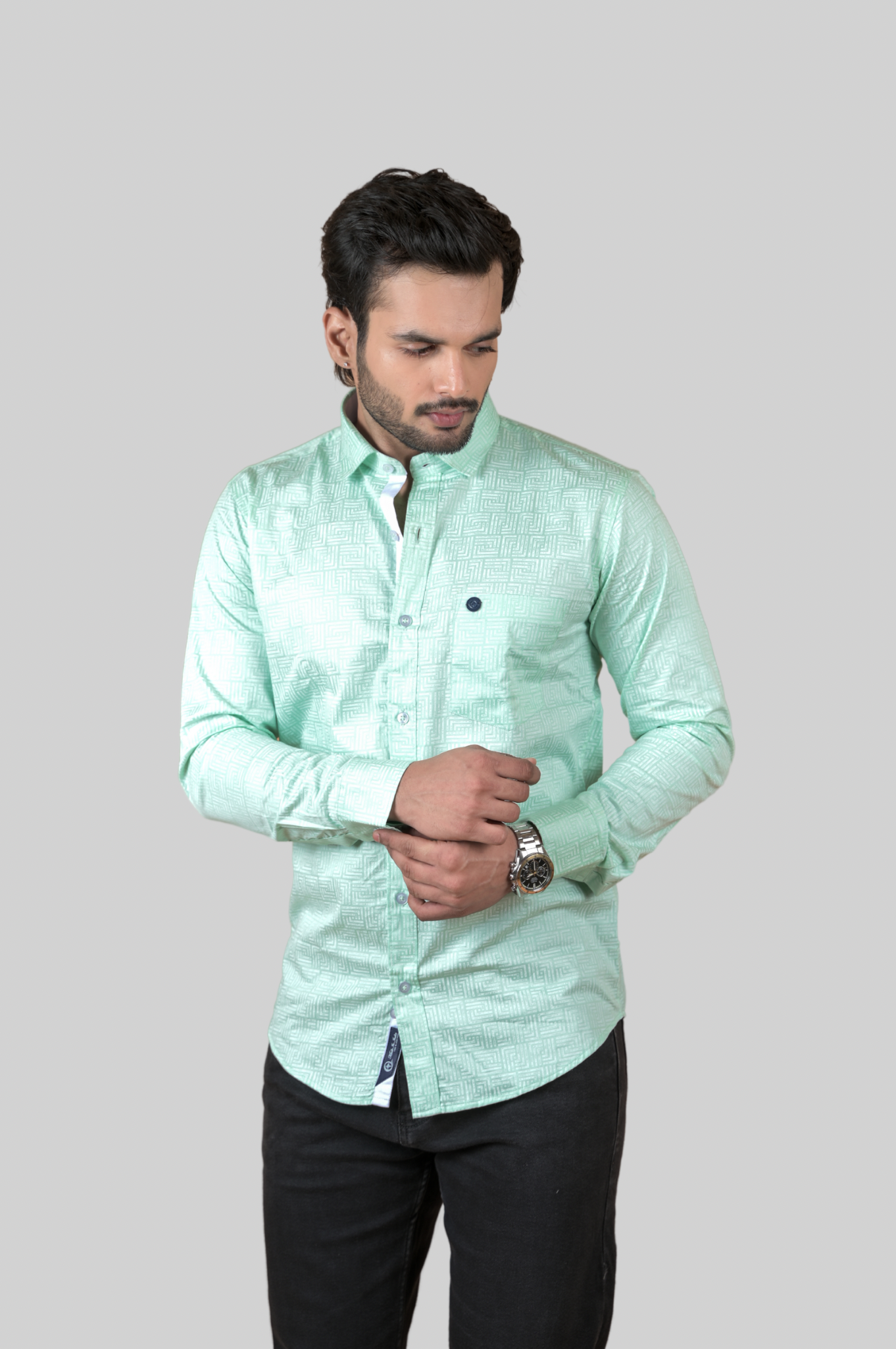 Printed Shirts for Men - Maze Print