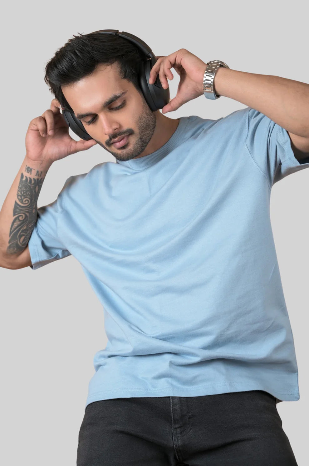 Oversized Tshirt Sky Blue