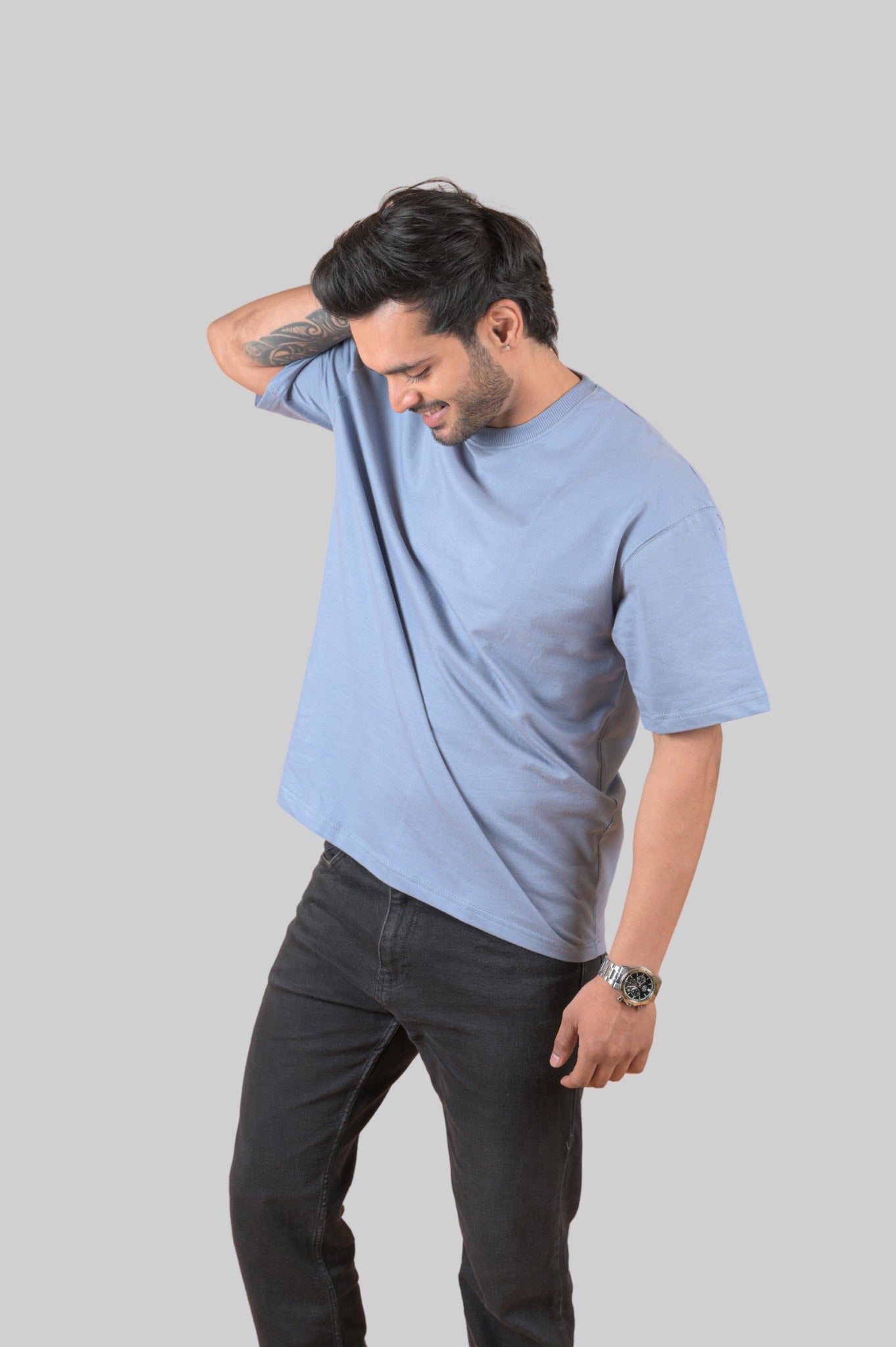 Oversized Tshirt Cerulean