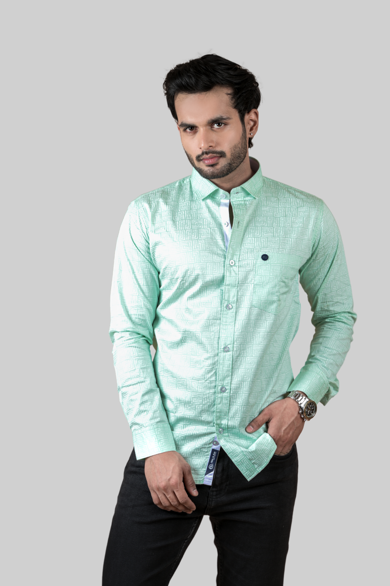 Printed Shirts for Men - Maze Print