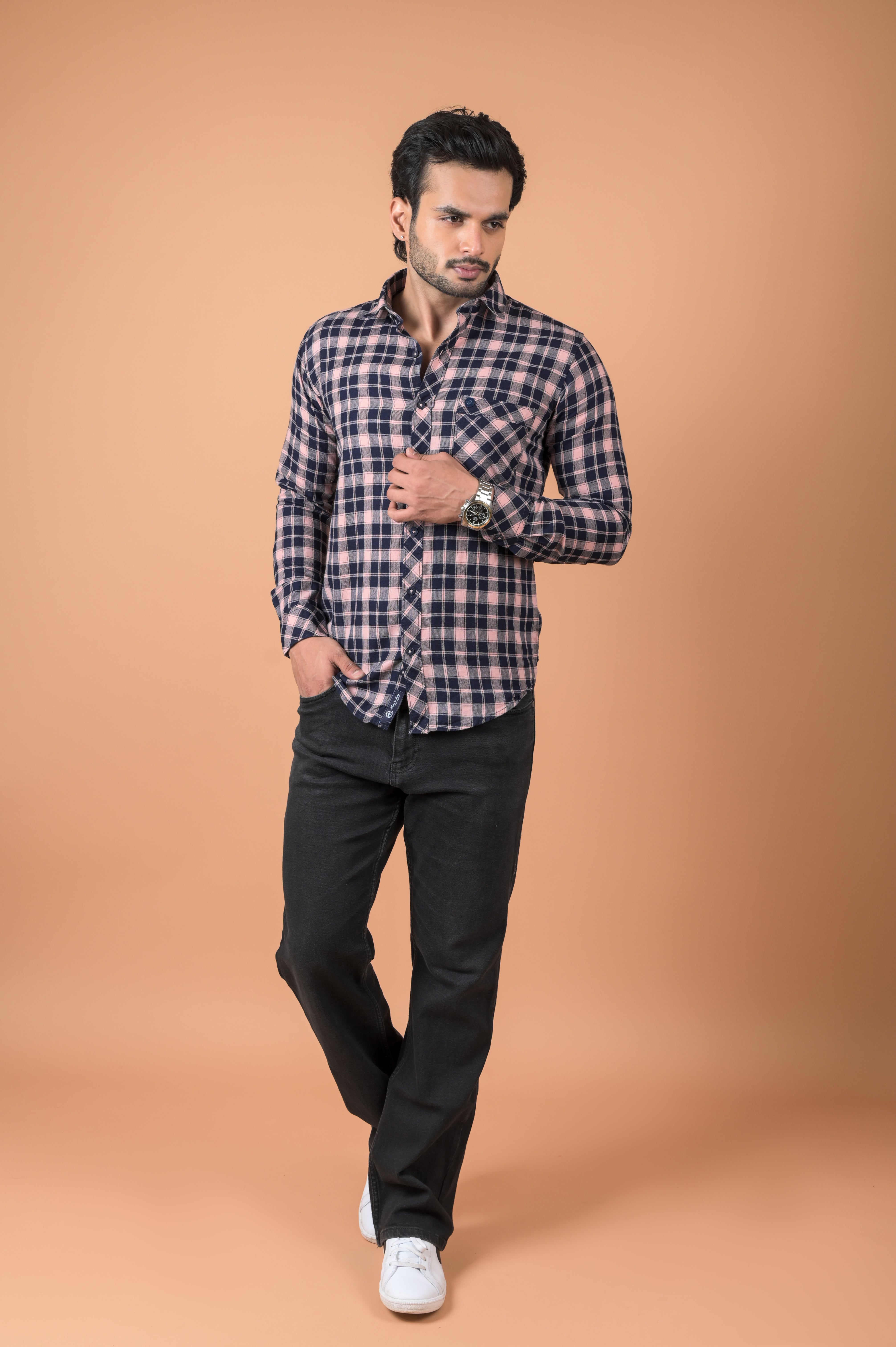 check shirt for men