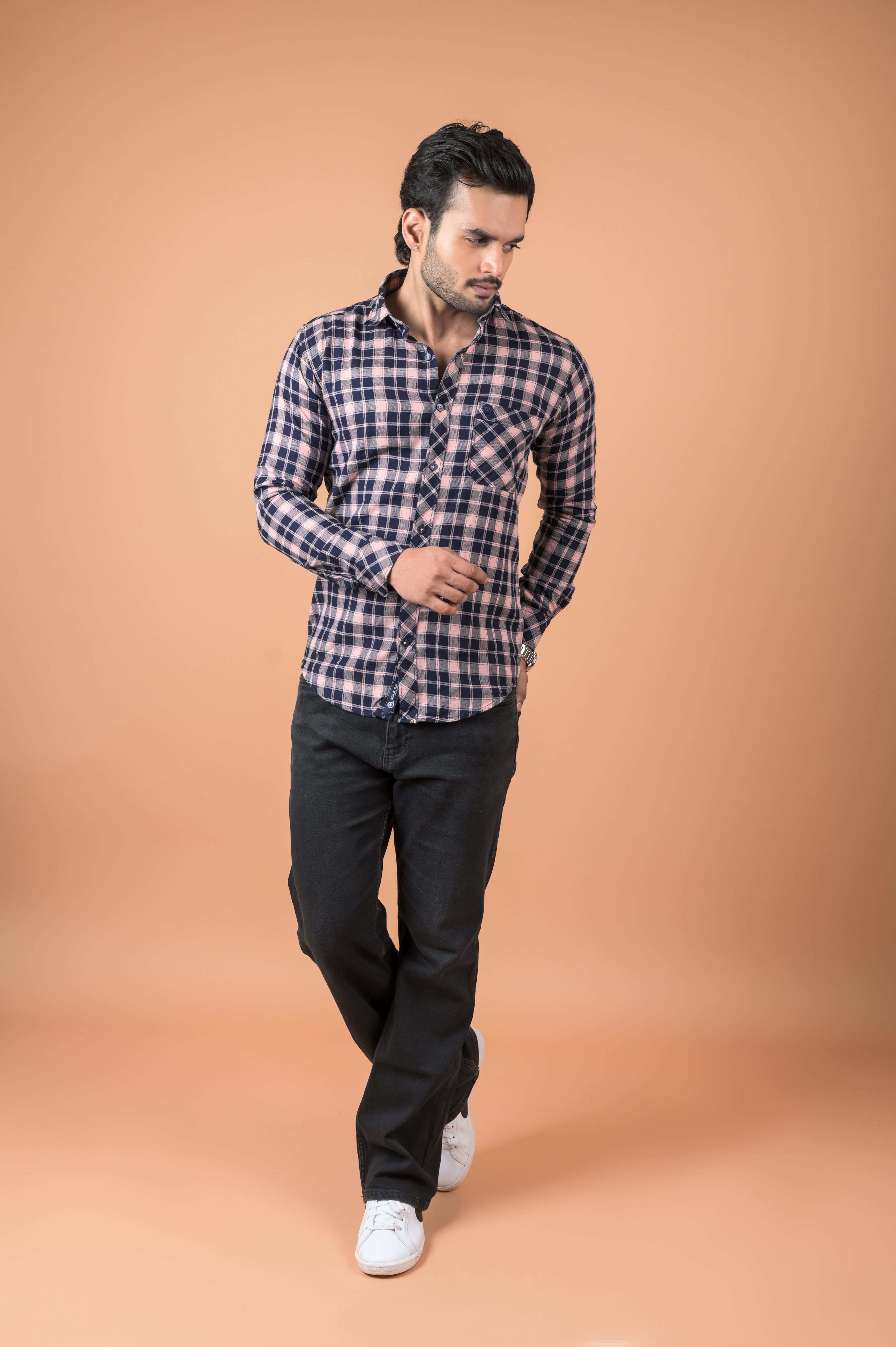 check shirt for men