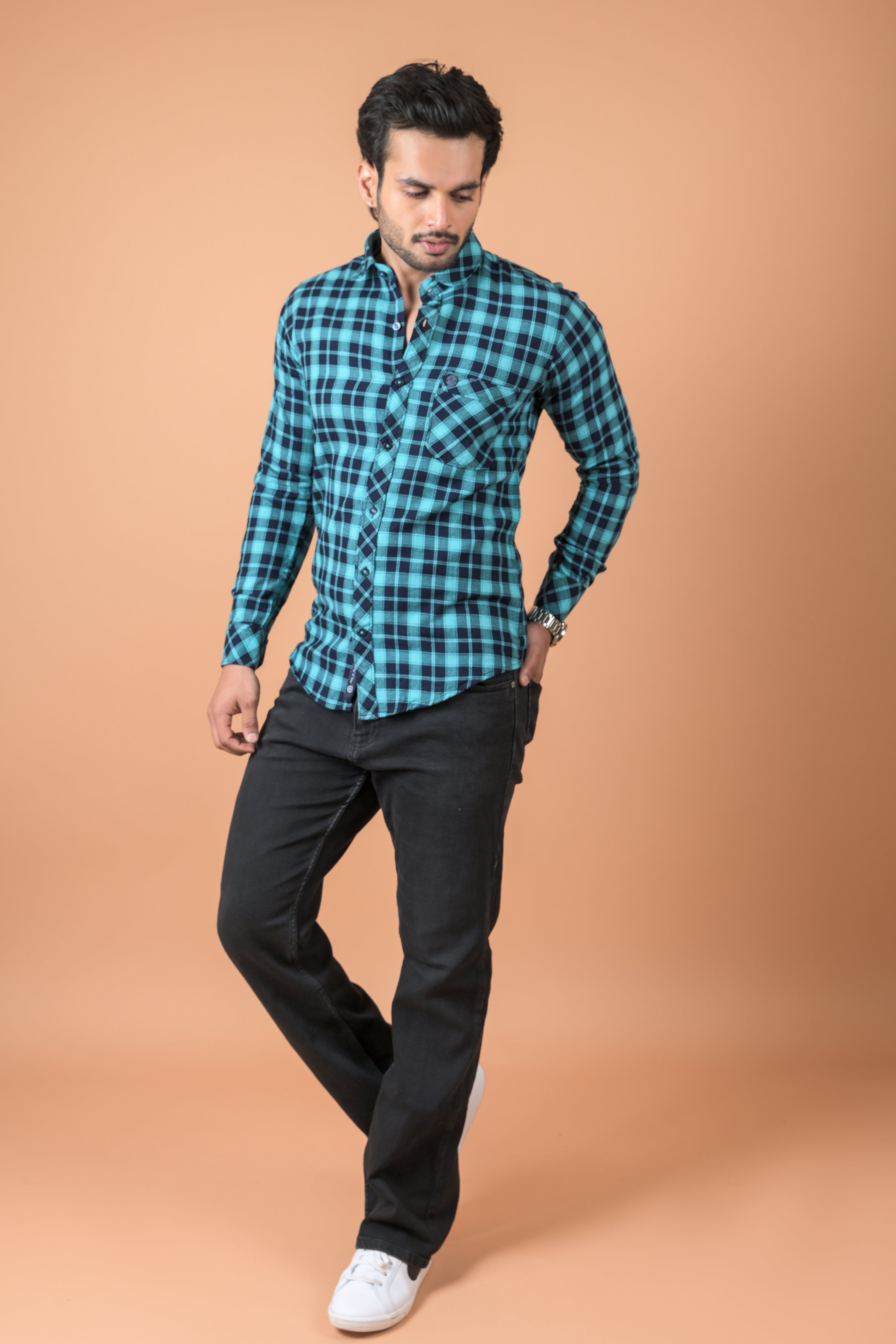 check shirt for men