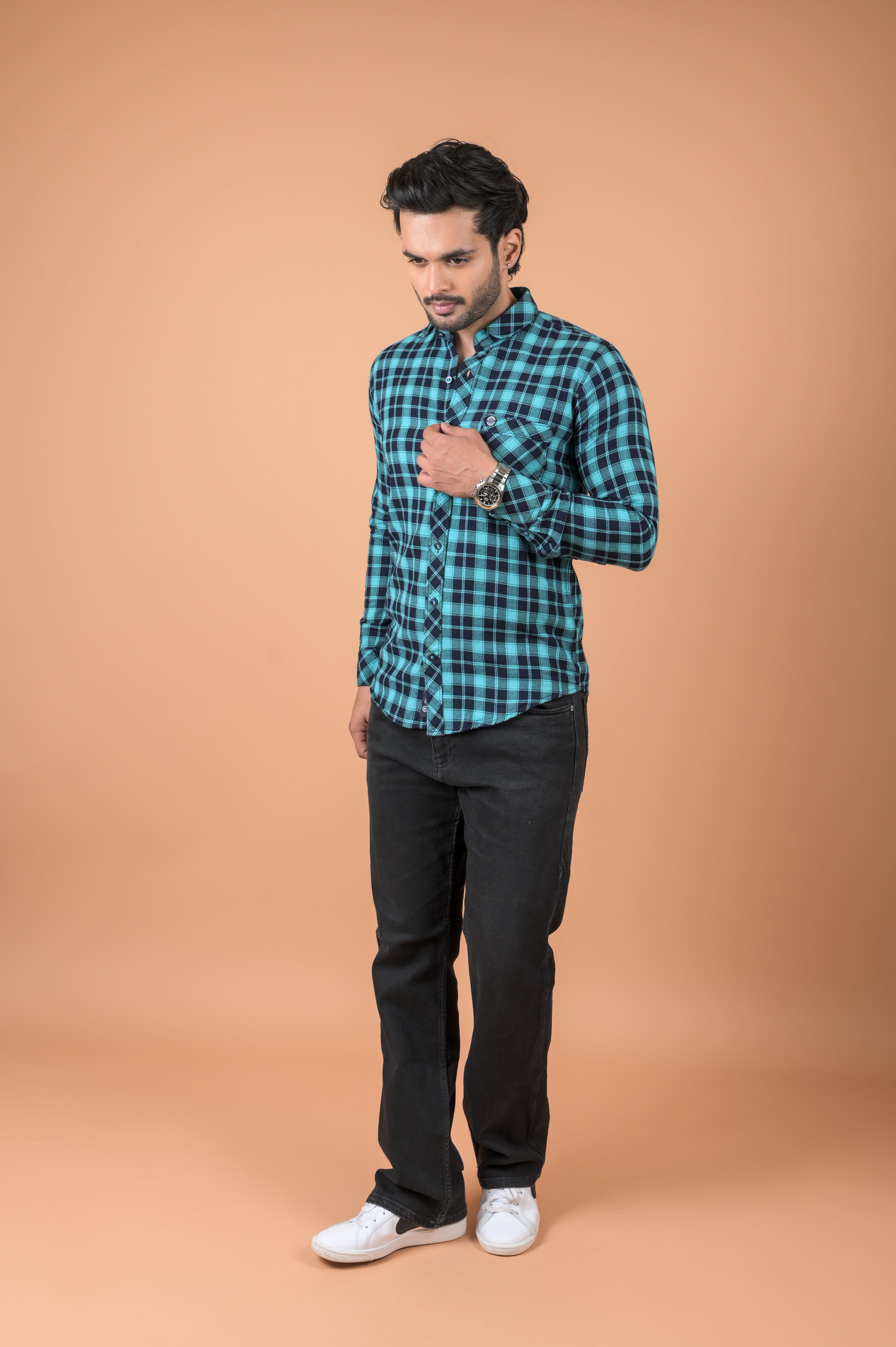 check shirt for men