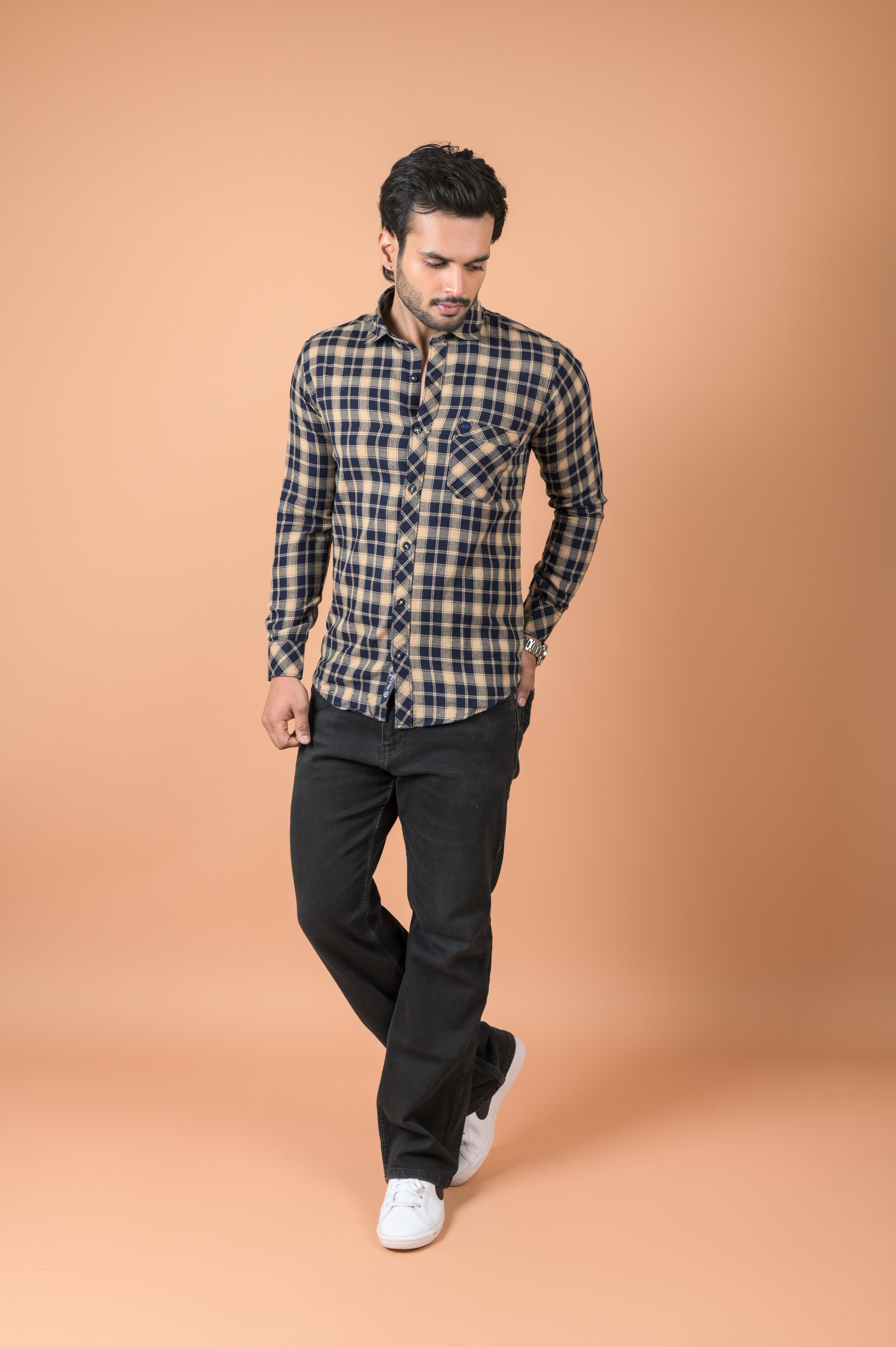 check shirt for men