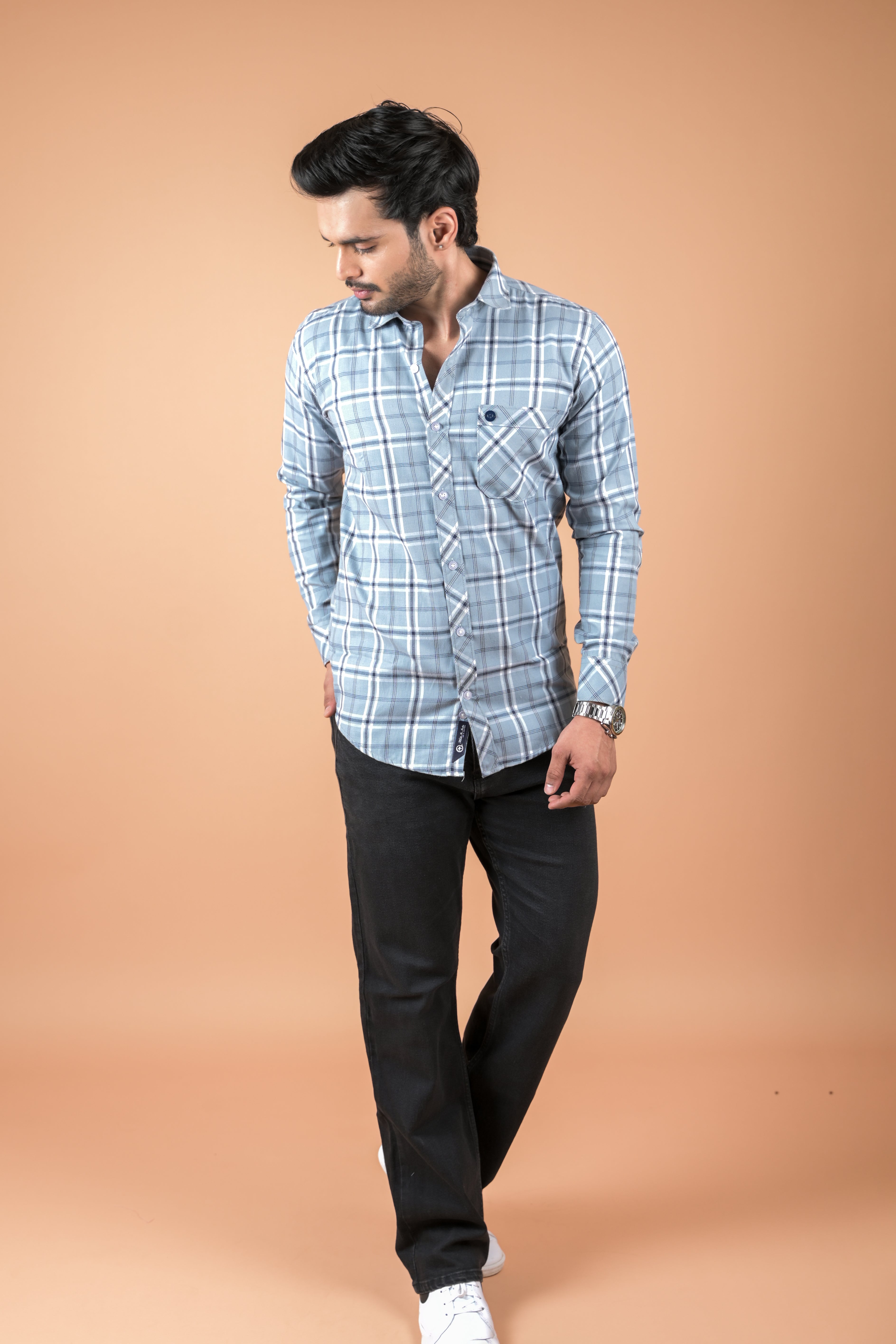 check shirt for men