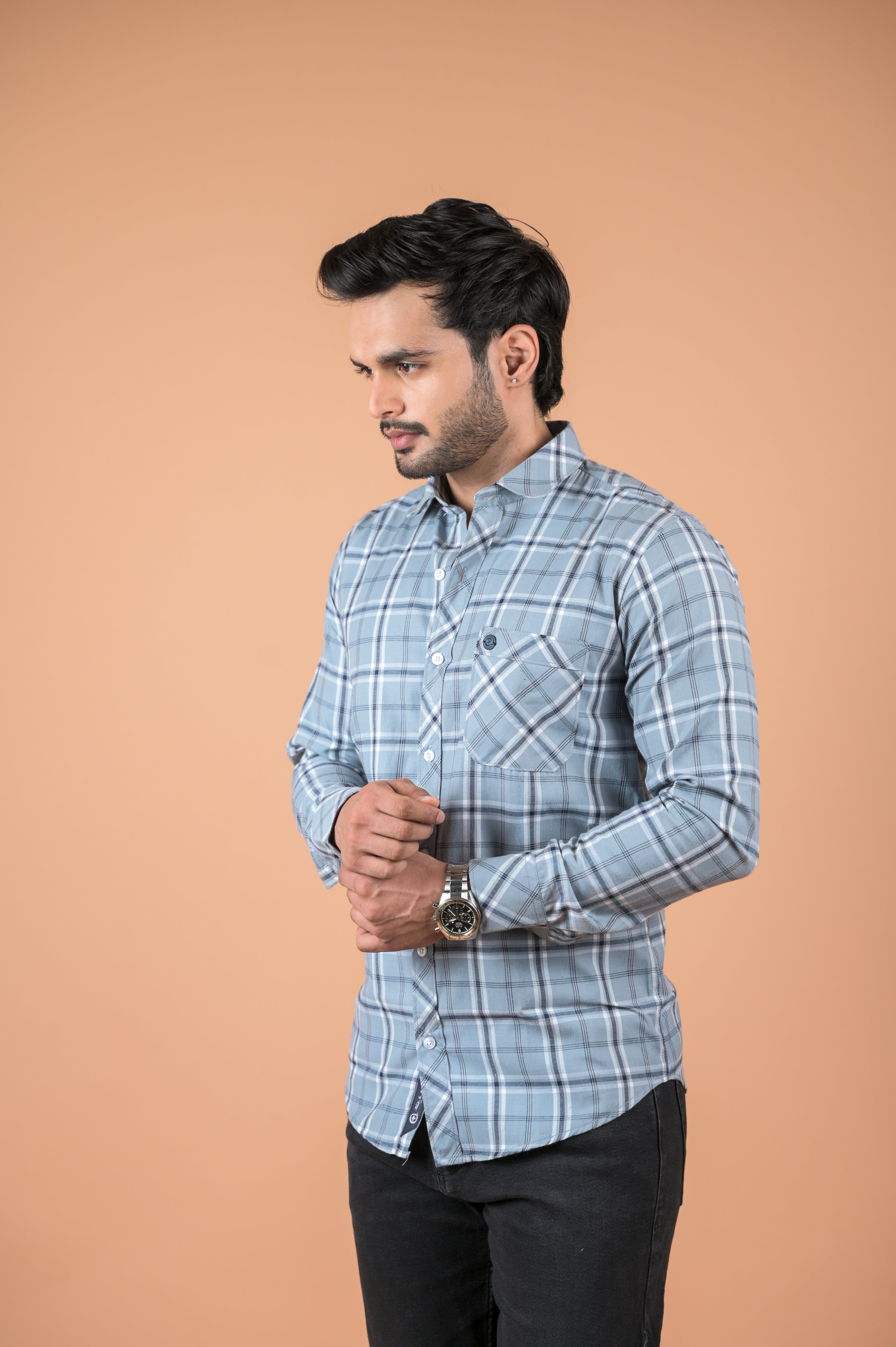 check shirt for men