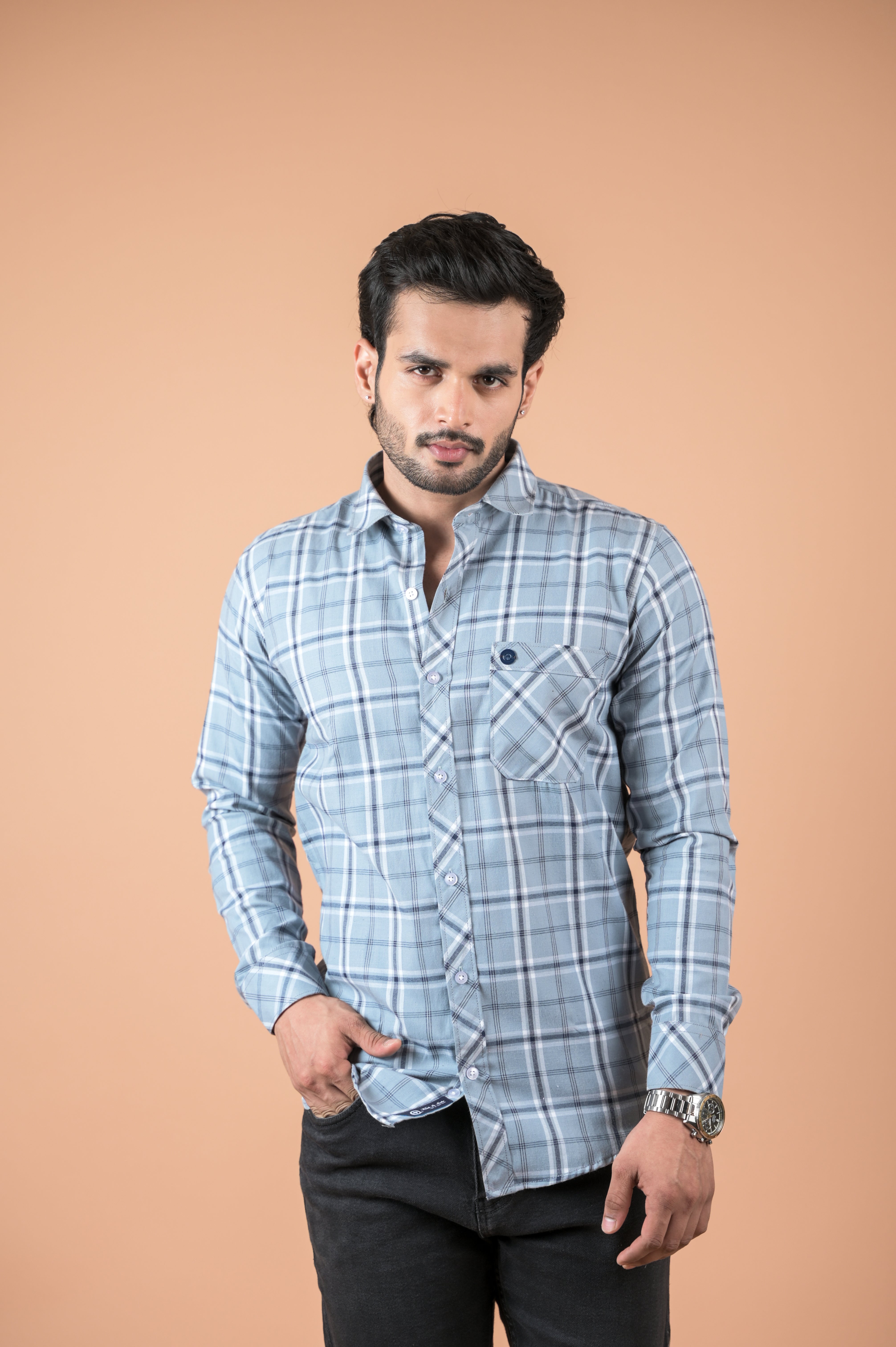 check shirt for men