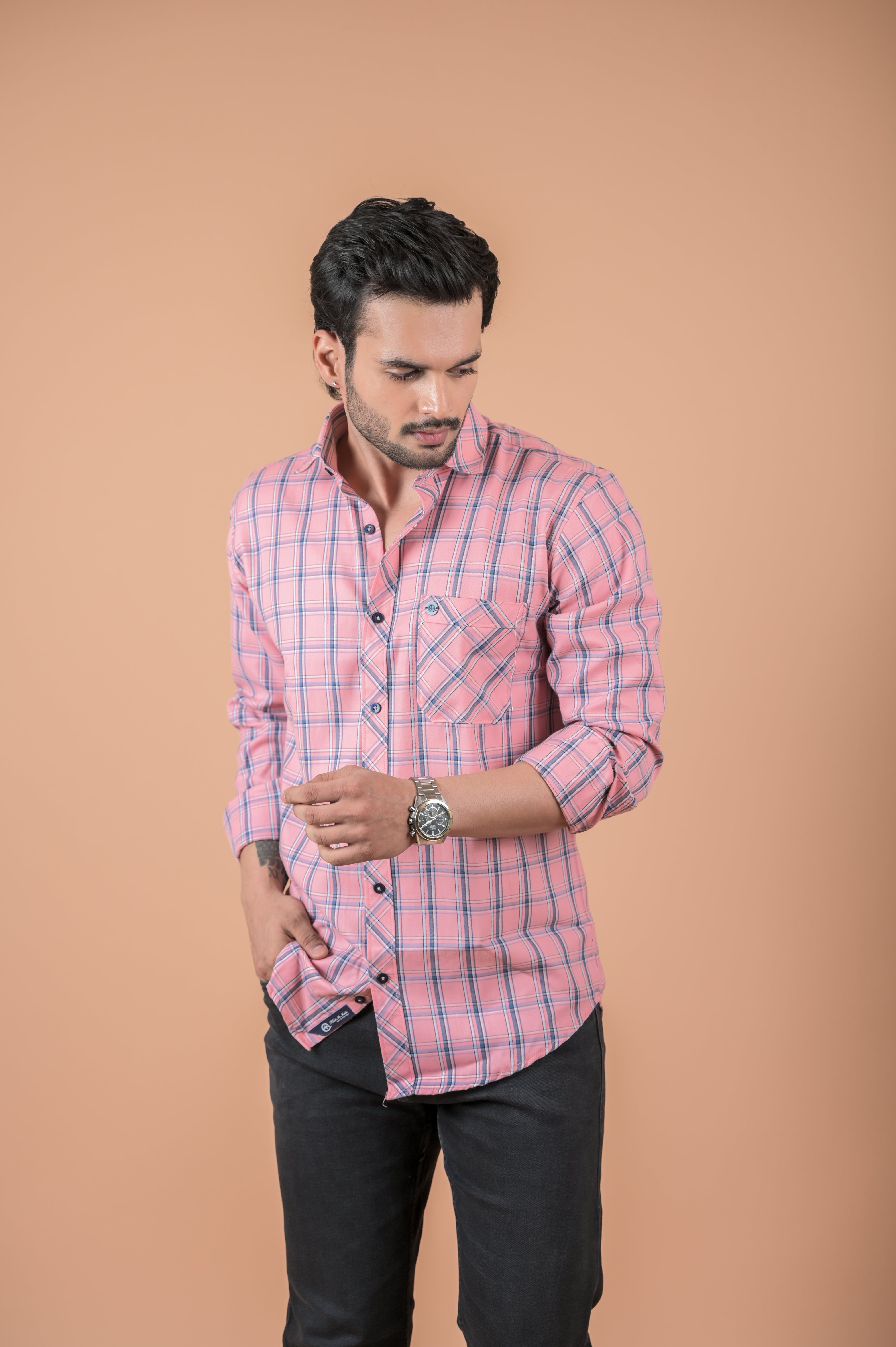 check shirt for men