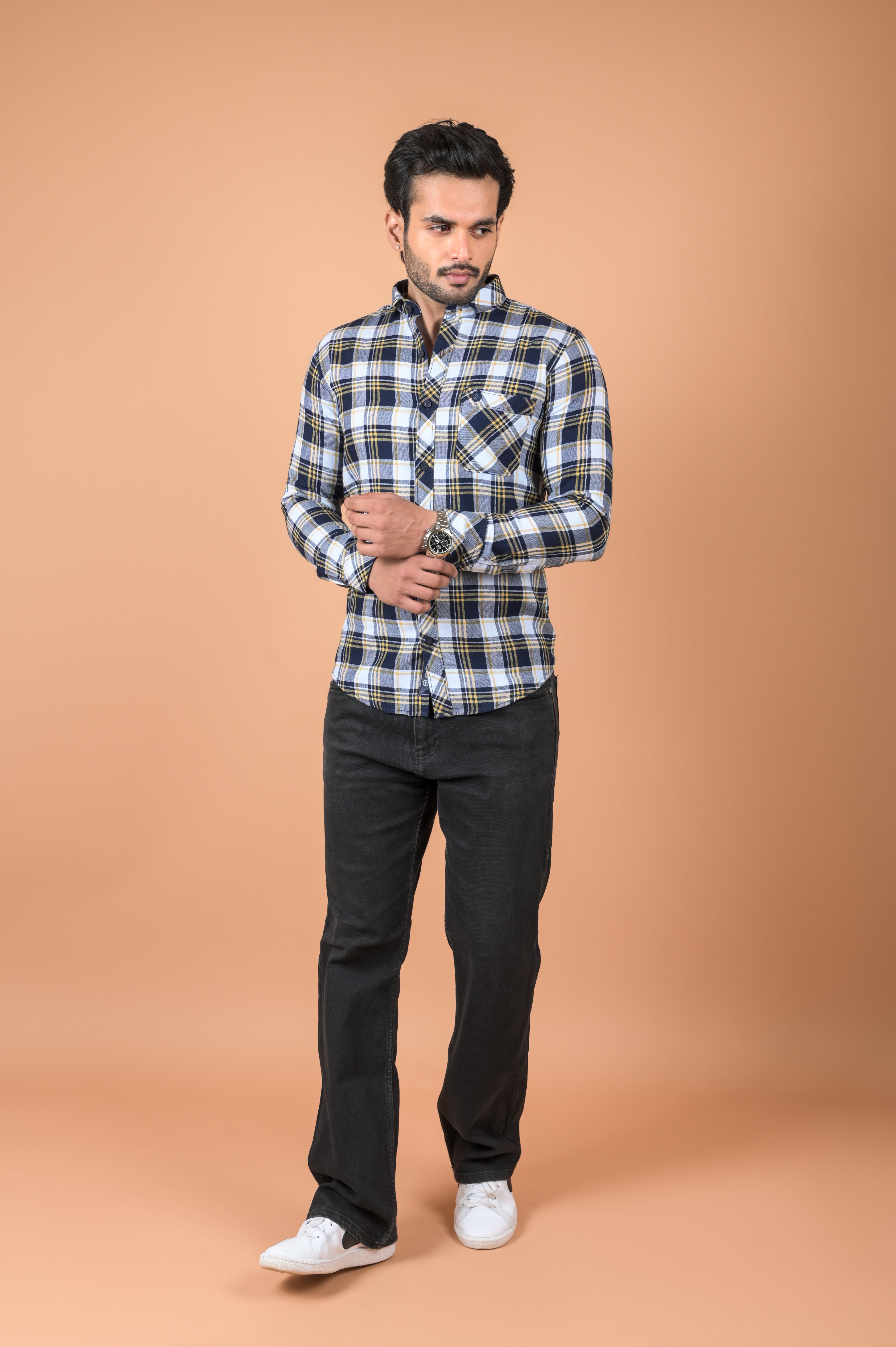 check shirt for men