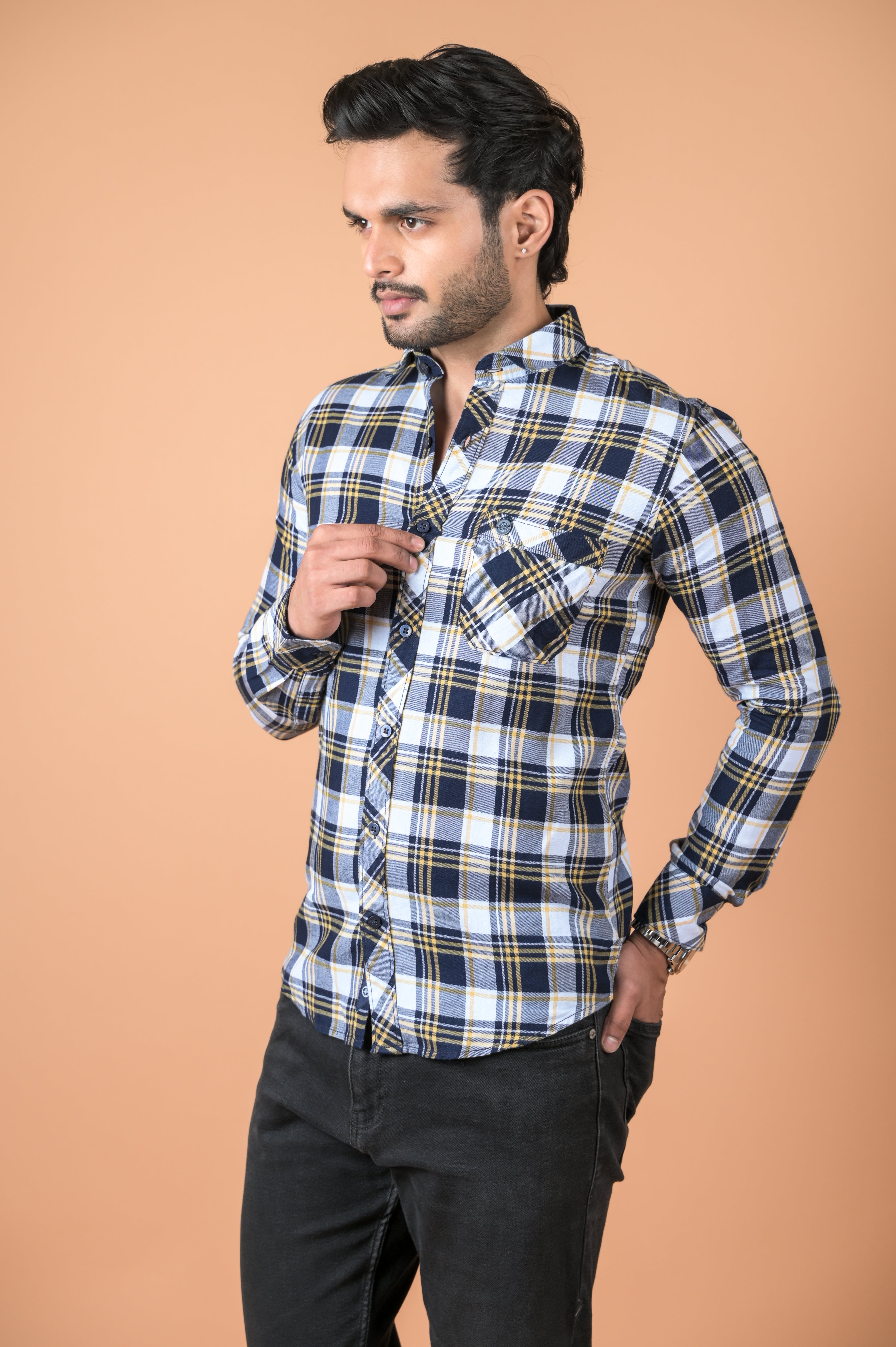 check shirt for men