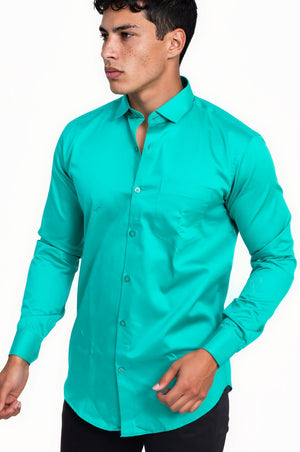 green shirt 