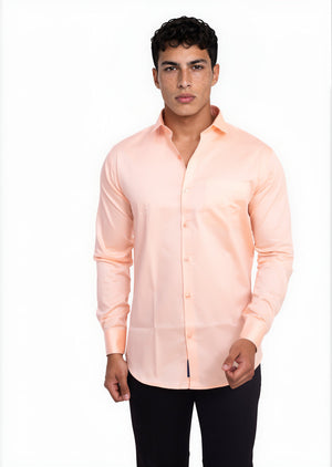 peach shirt 