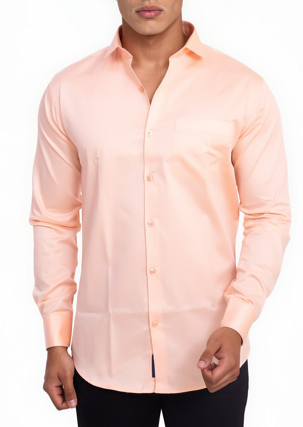 peach shirt 