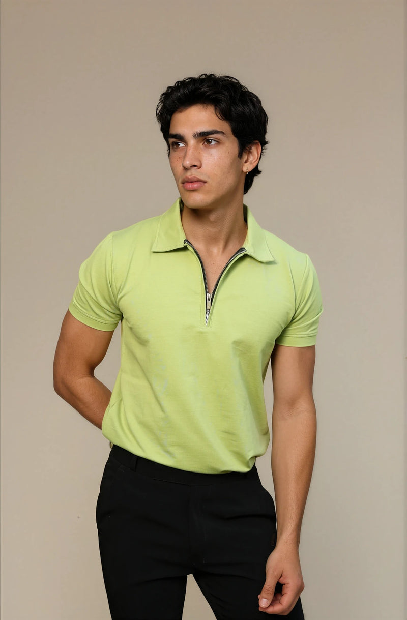 green polo t-shirt 