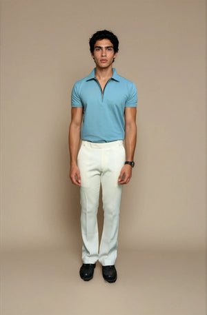 blue polo t- shirt 