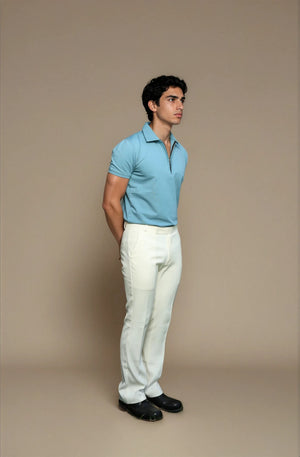 blue polo t- shirt 
