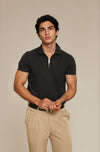 Cloud Cotton Polo Noir Luxe