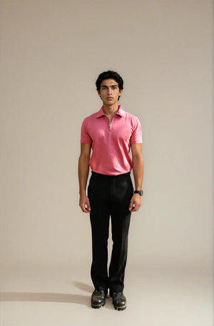pink polo t-shirt 
