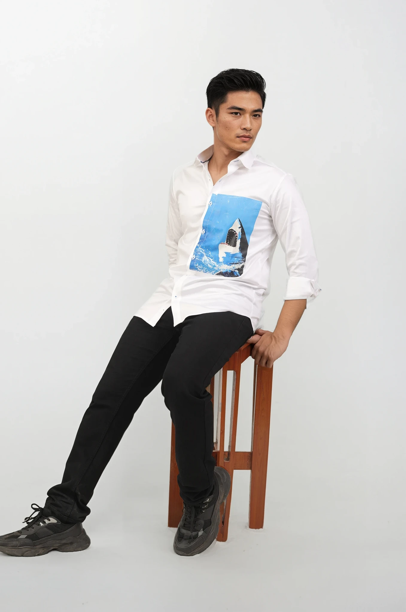 Designer White Shirt for men 