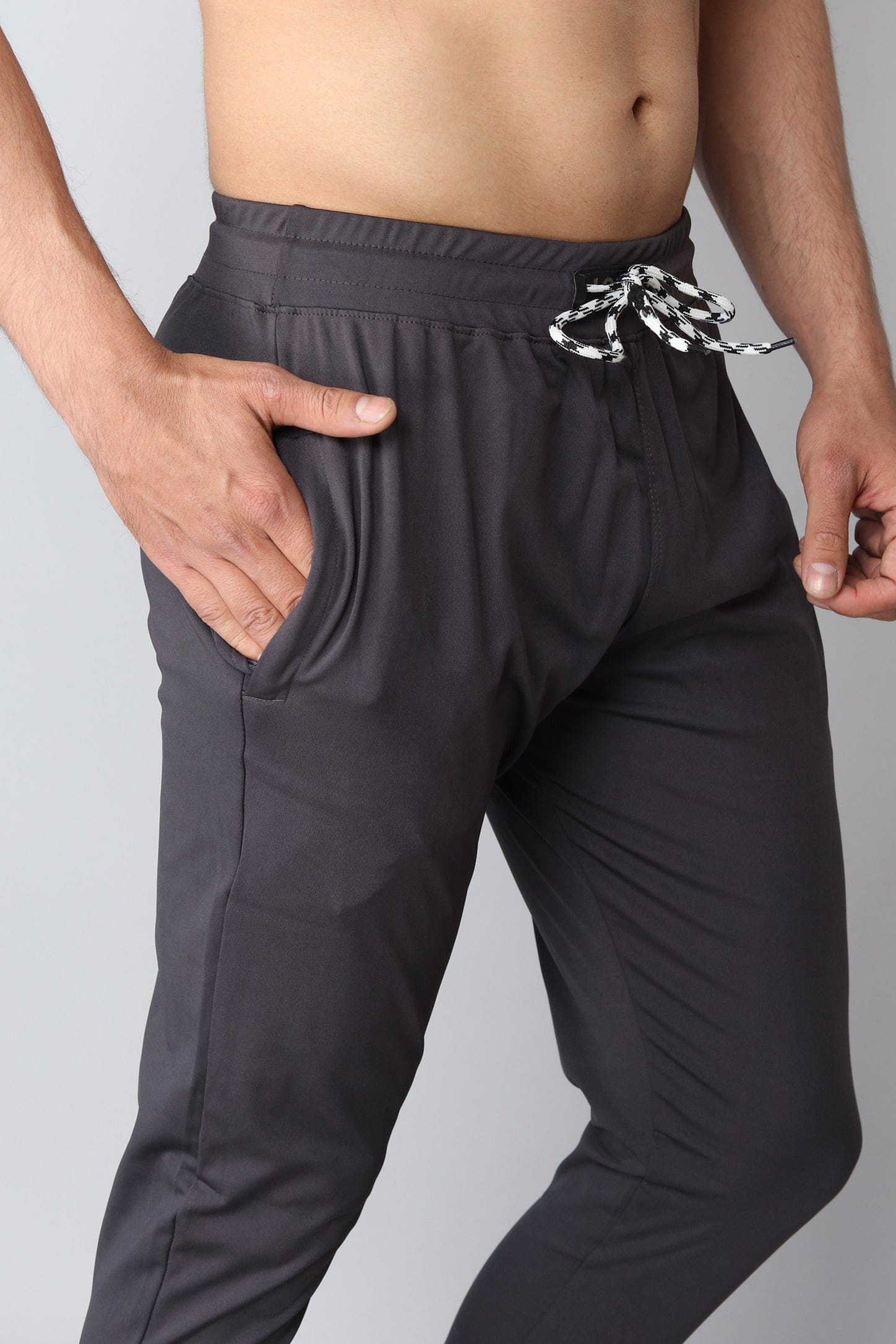 Mens Grey Track Pants