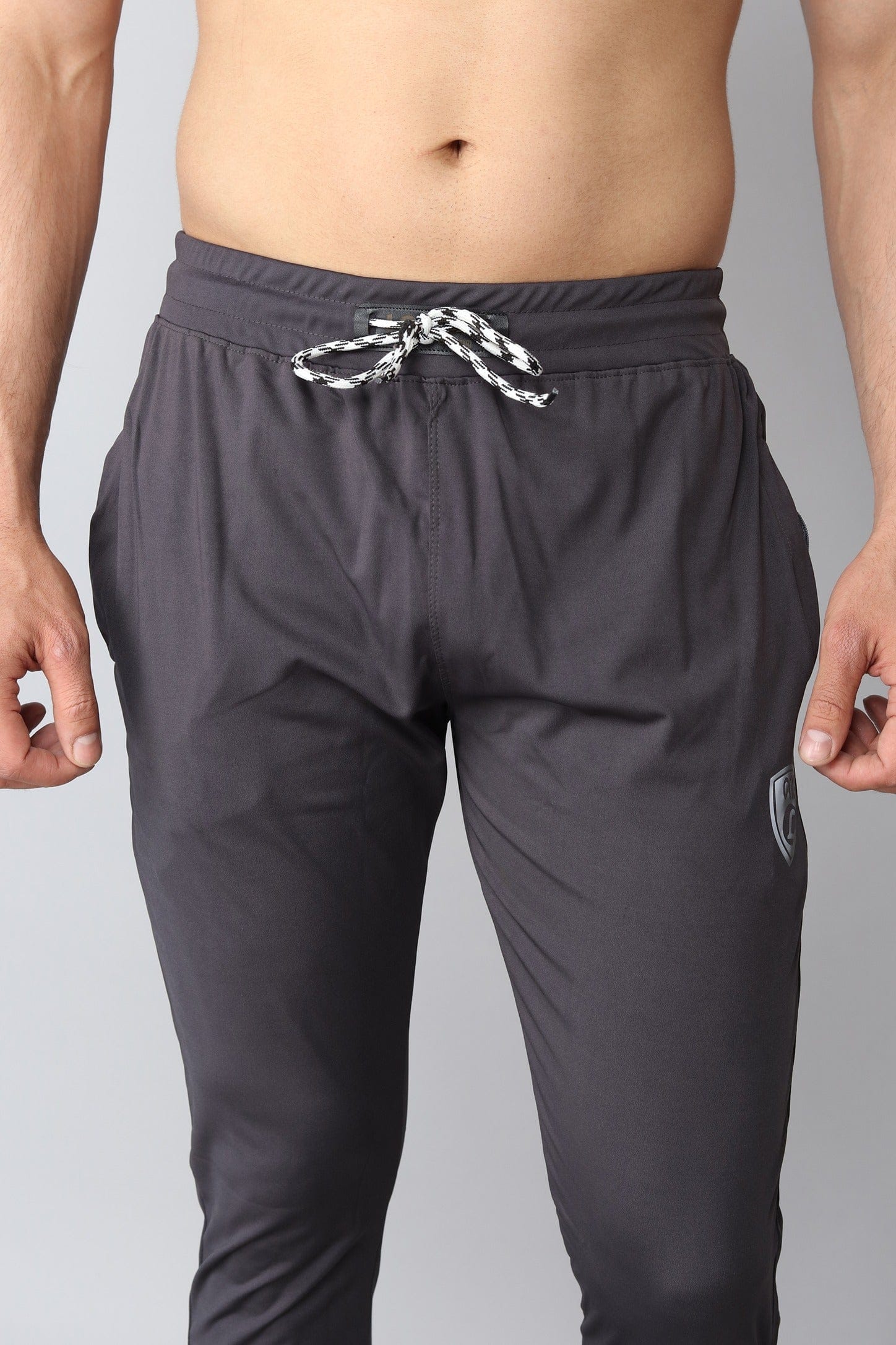 Mens Grey Track Pants