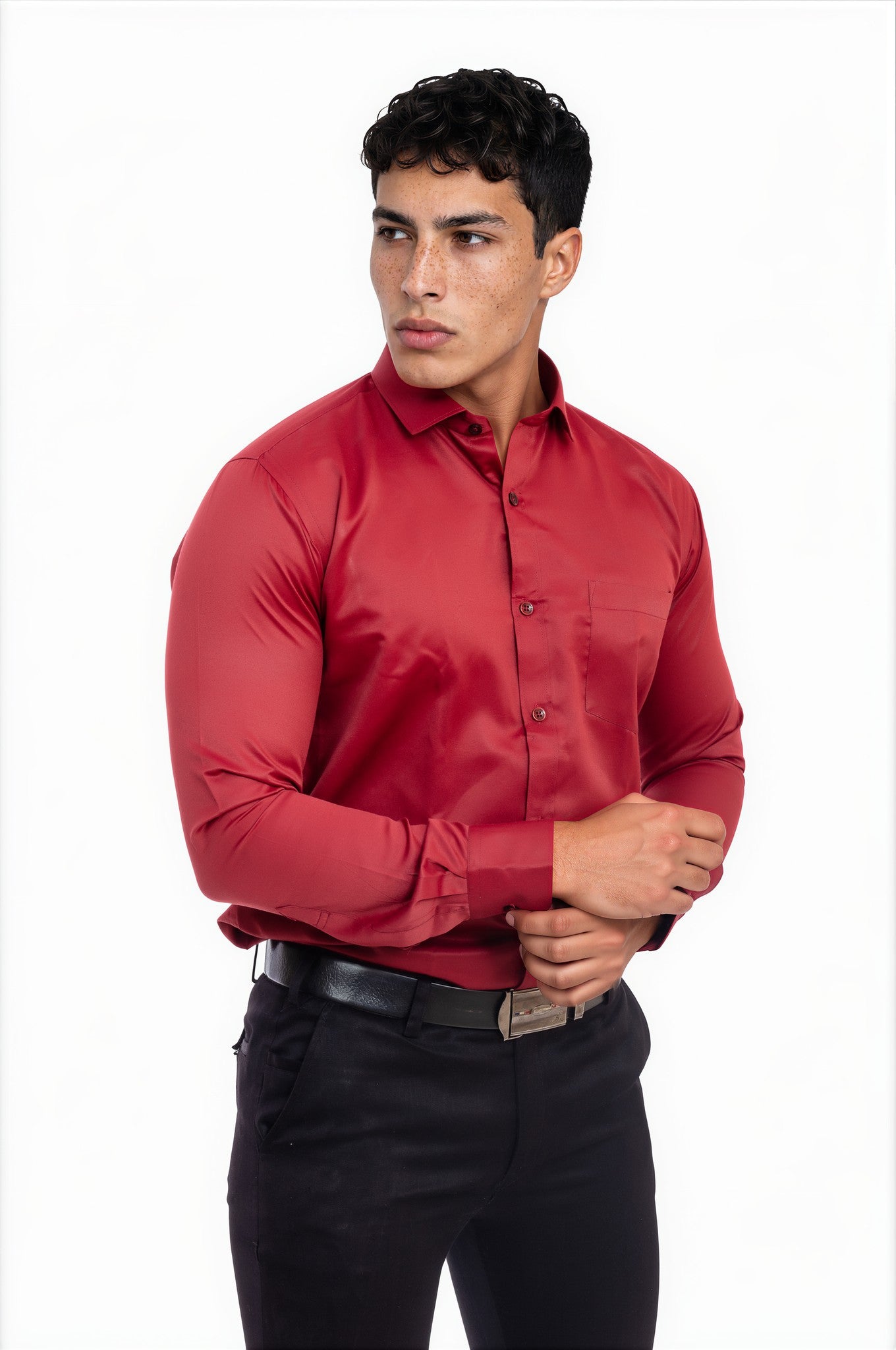 maroon shirt 