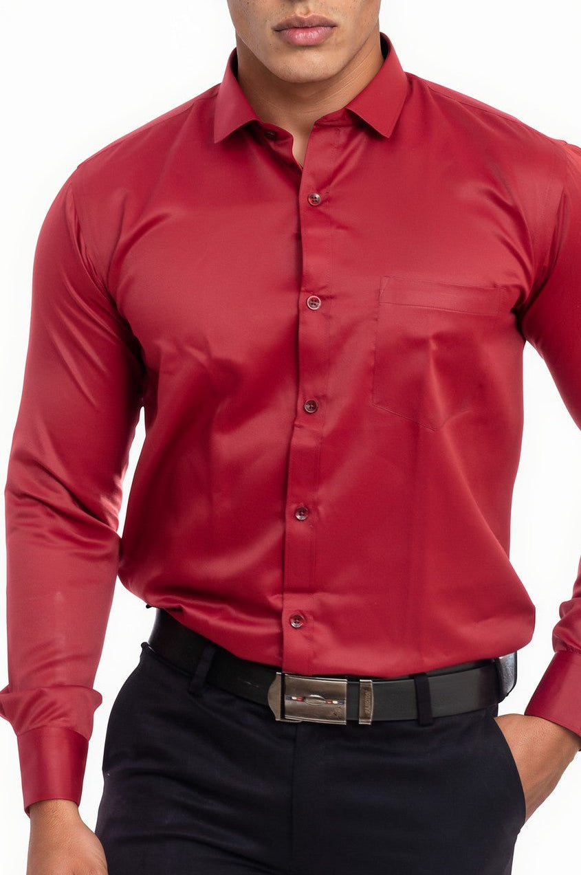 maroon shirt 