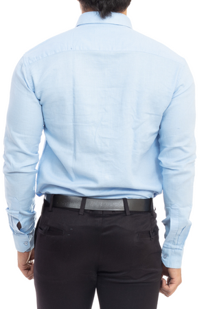 sky blue shirt 