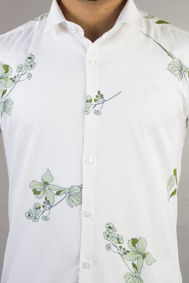 white shirt for men