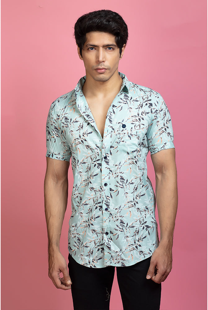 Printed Half Sleeve Shirt