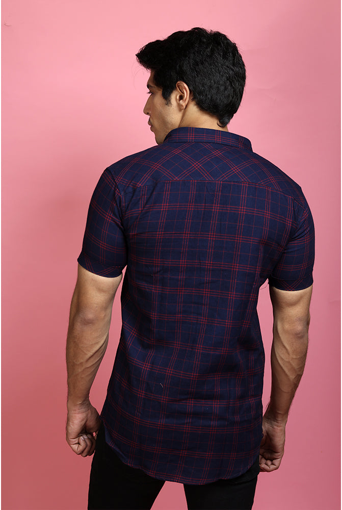 half shirt for men