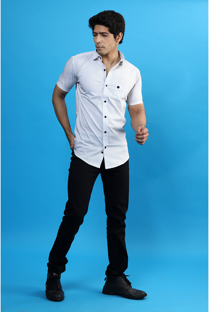 white shirt for men