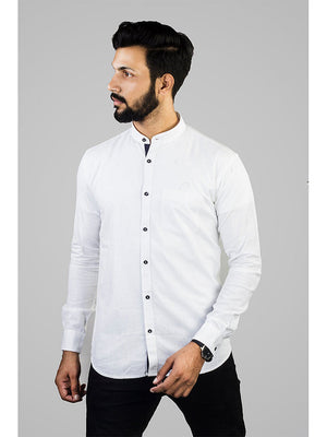 White Formal Shirt for Men