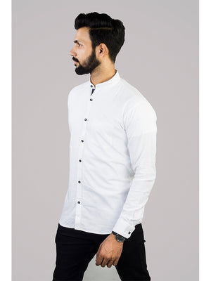 White Formal Shirt for Men