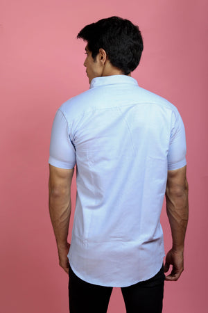 half shirt for men