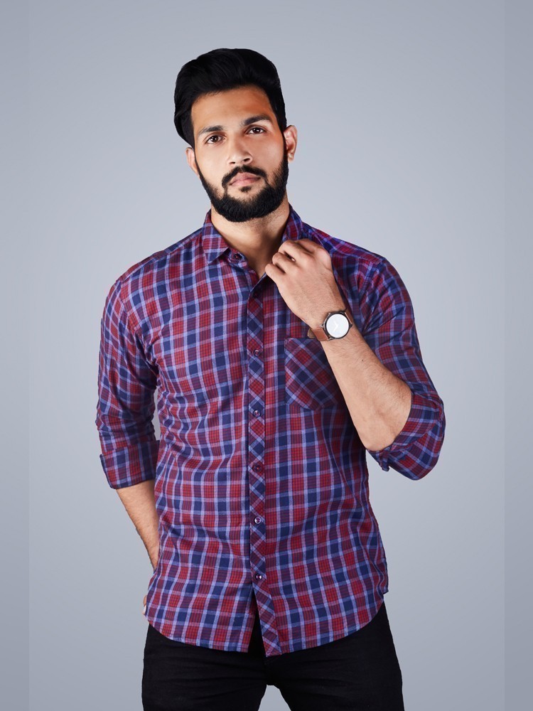 check shirt for men